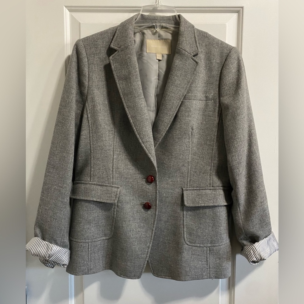 Used Banana Republic wool blazer jacket, size 14